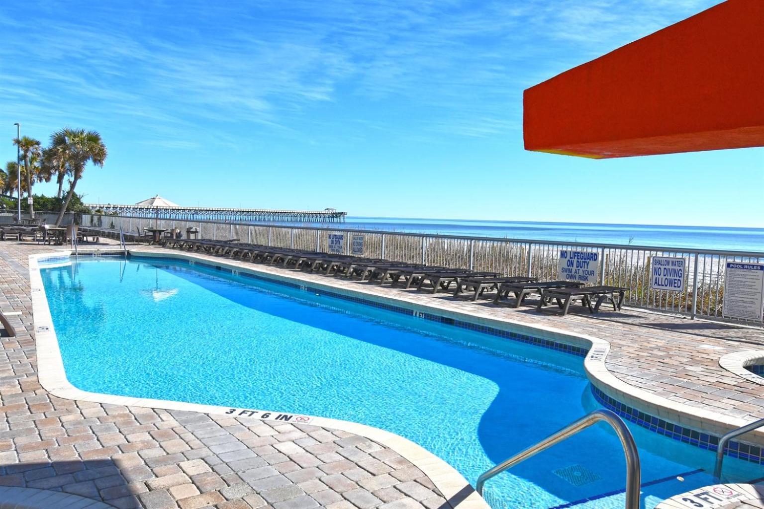 7Th Floor! Modern Building, Direct Oceanfront View Villa Myrtle Beach Exterior photo